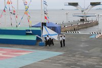 День ВМФ поднятие Андреевского Флага г. Владивосток